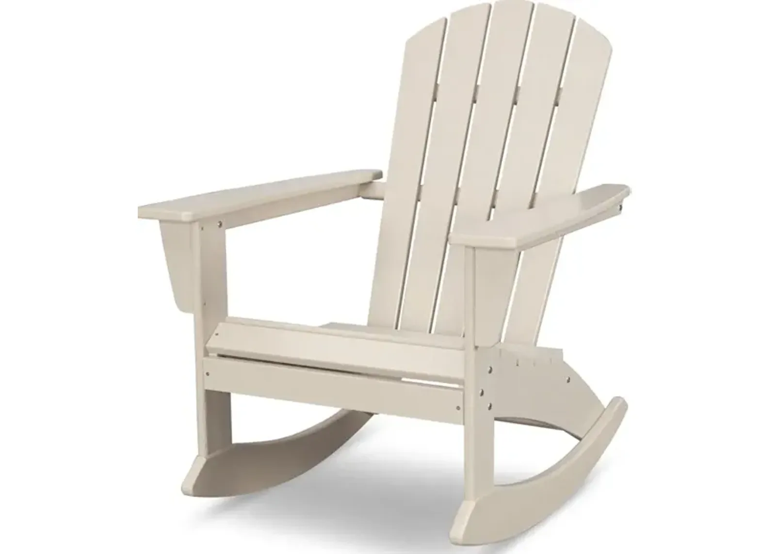 Nautical Adirondack Rocking Chair