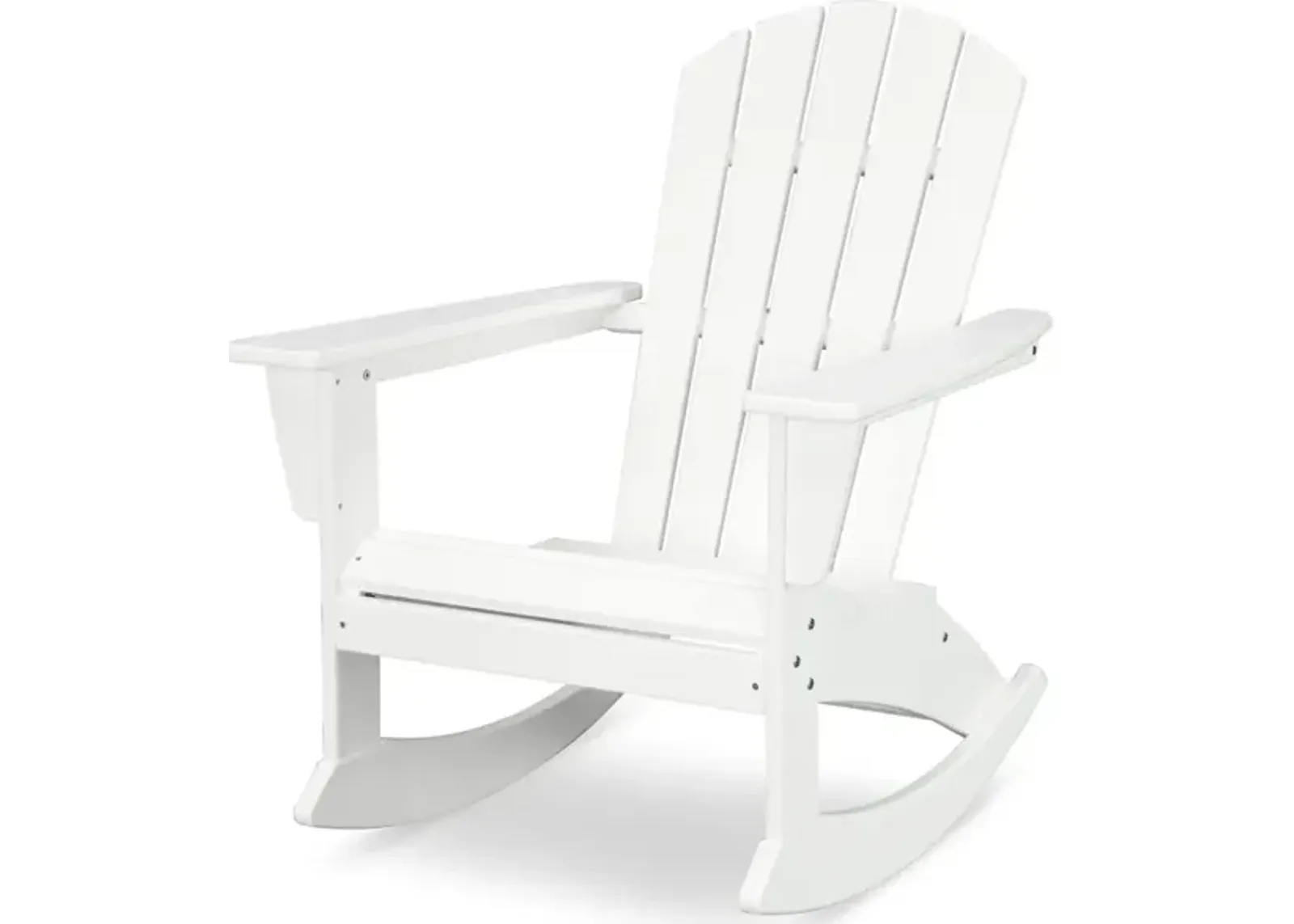 Nautical Adirondack Rocking Chair