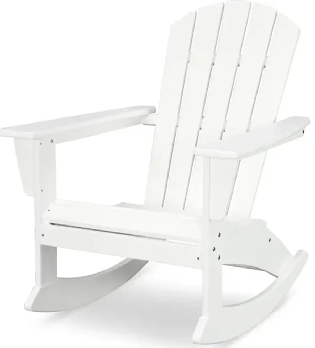 Nautical Adirondack Rocking Chair