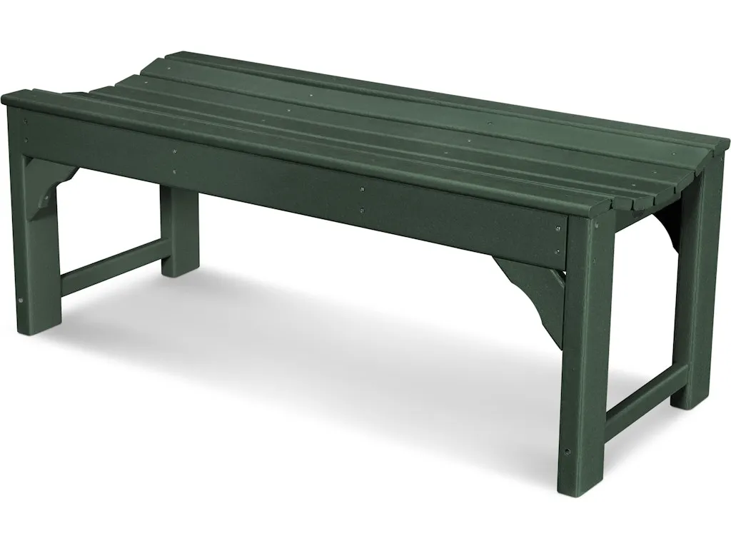 Traditional Garden 48 Backless Bench