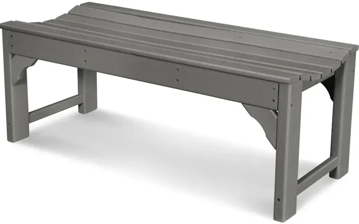 Traditional Garden 48 Backless Bench