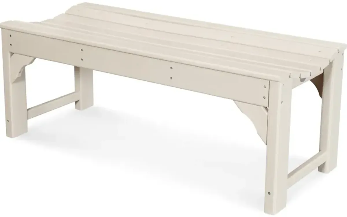 Traditional Garden 48 Backless Bench