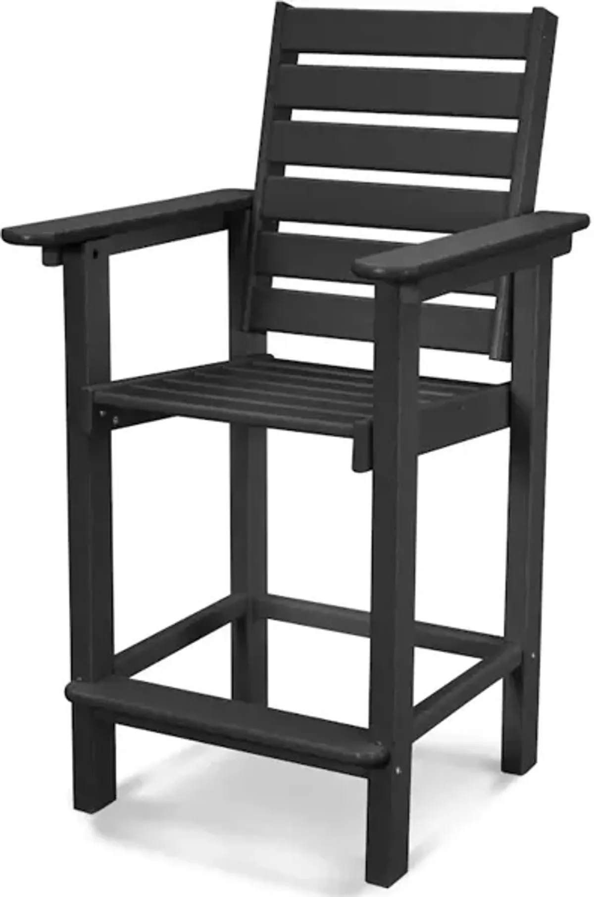 Captain Counter Chair In Black