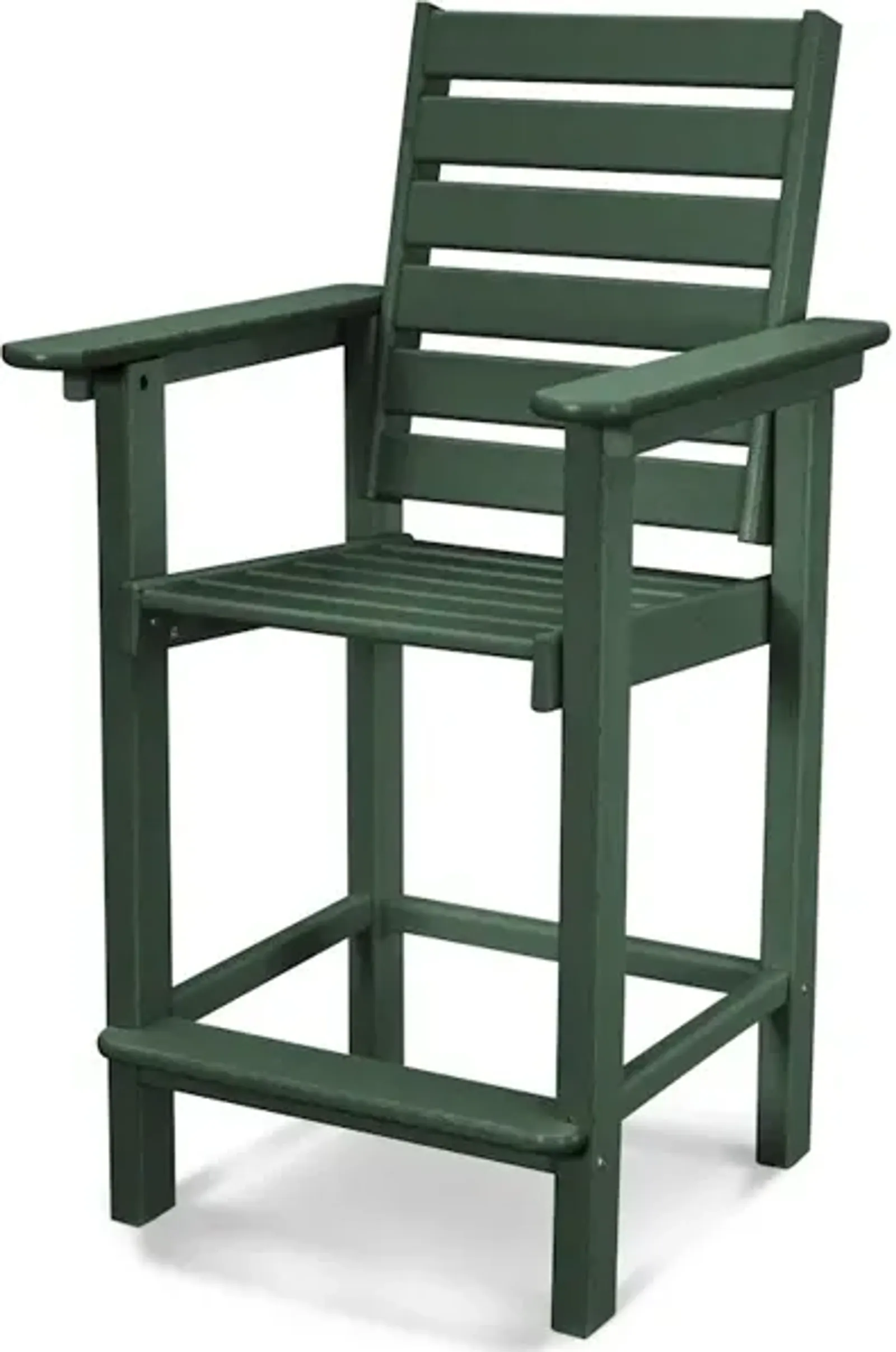 Captain Counter Chair In Green