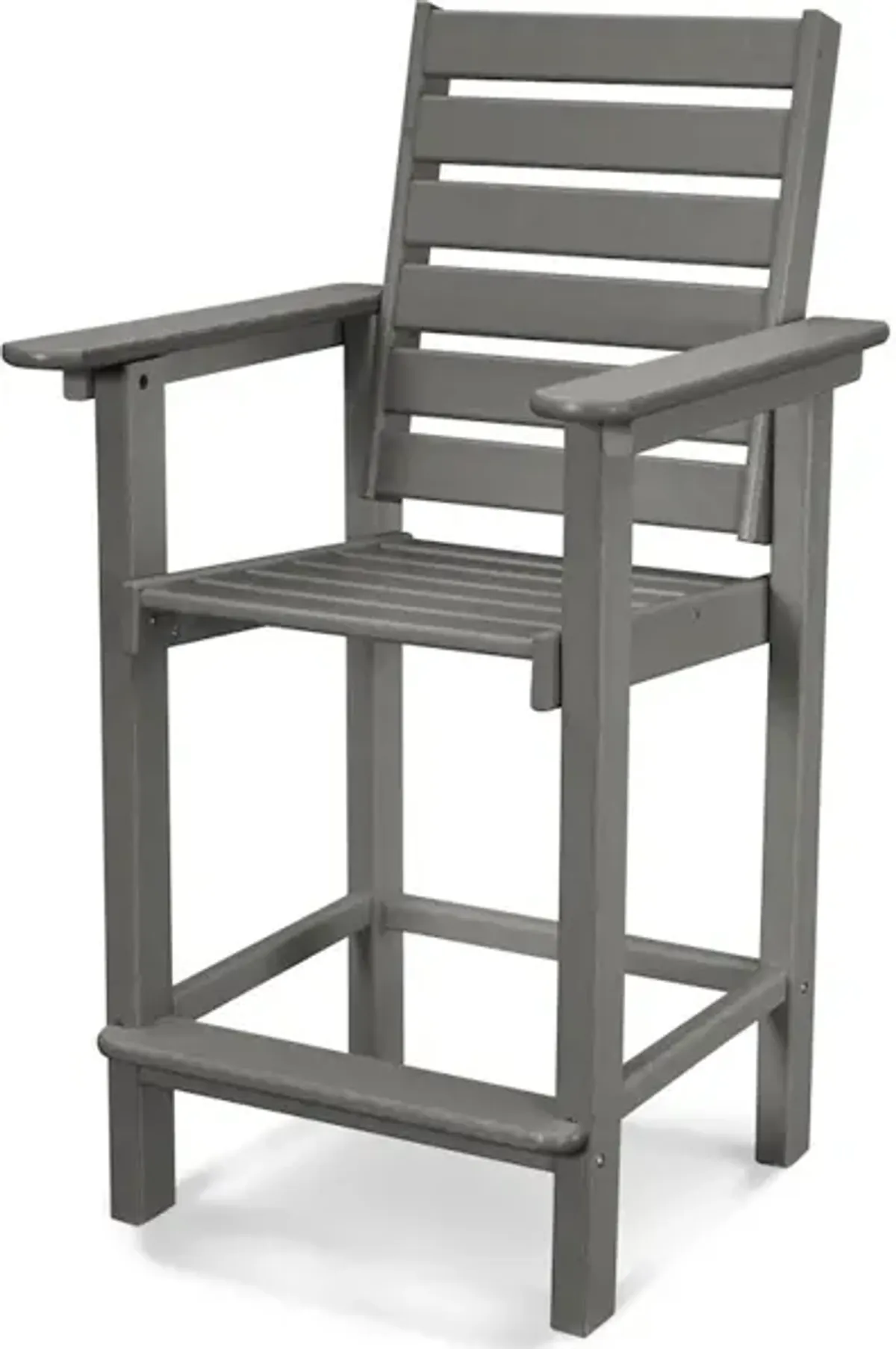 Captain Counter Chair In Slate Grey