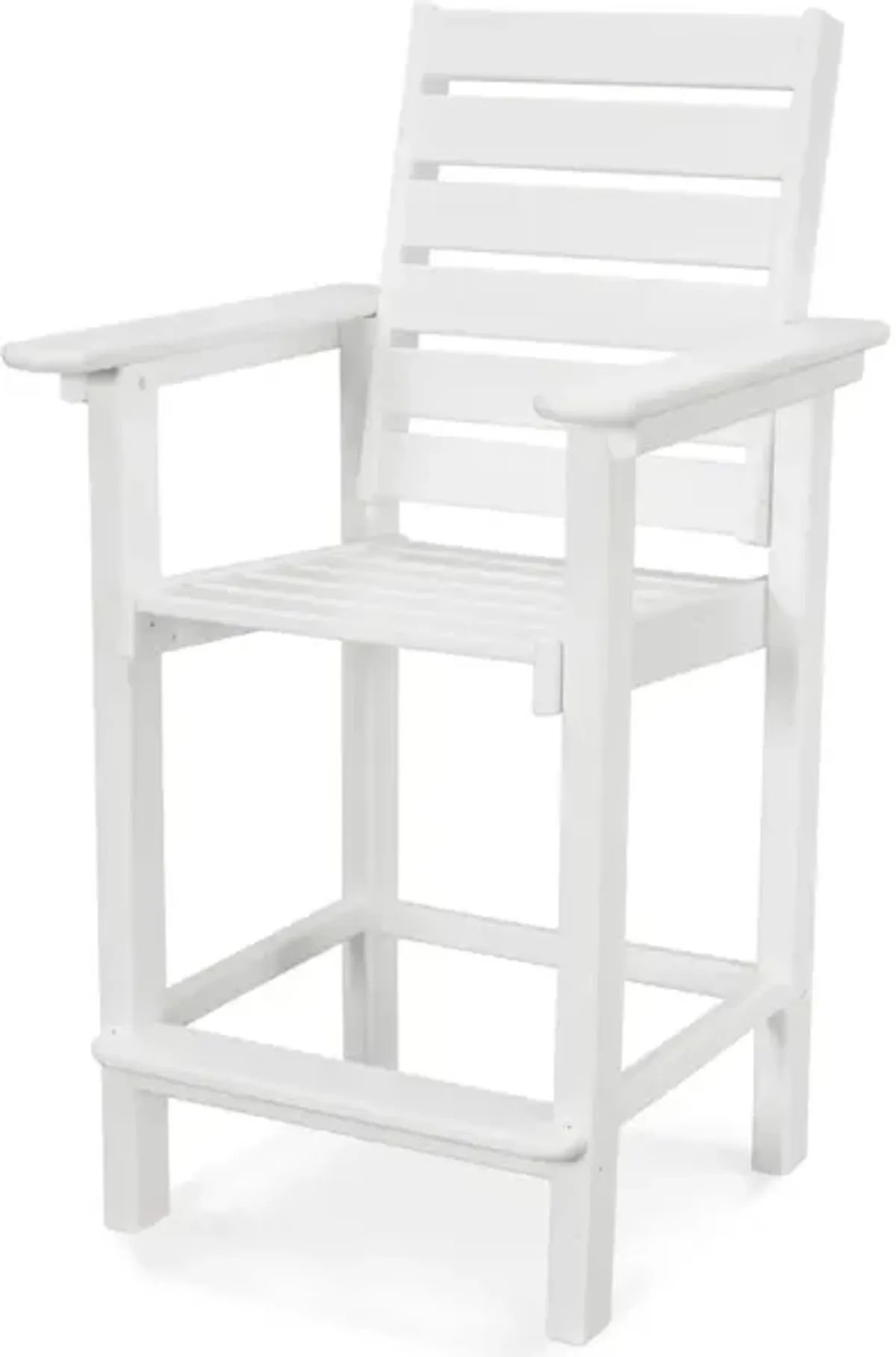 Captain Counter Chair In White