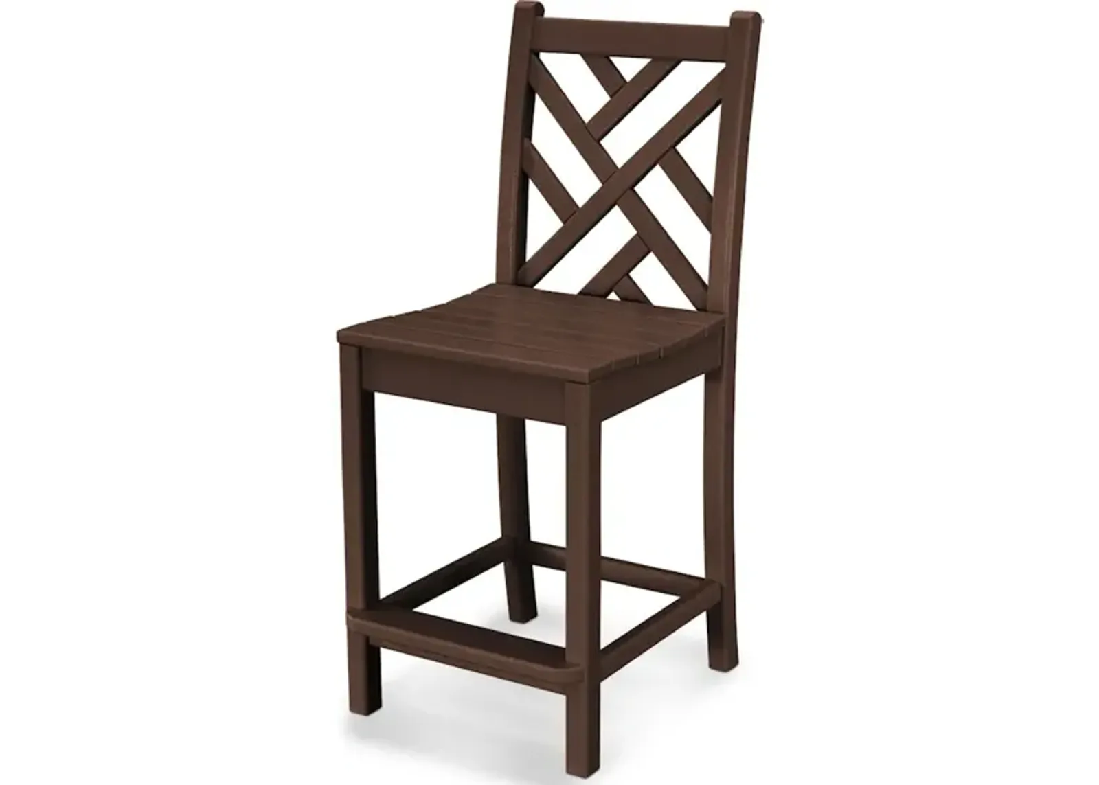 Chippendale Counter Side Chair In Mahogany