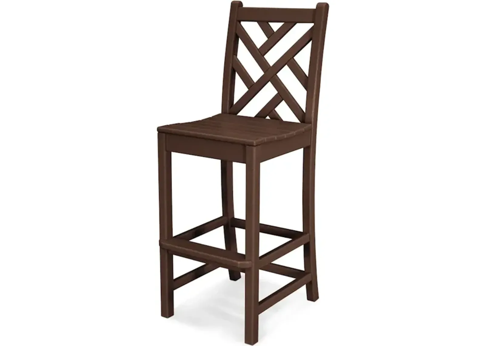 Chippendale Bar Side Chair In Mahogany