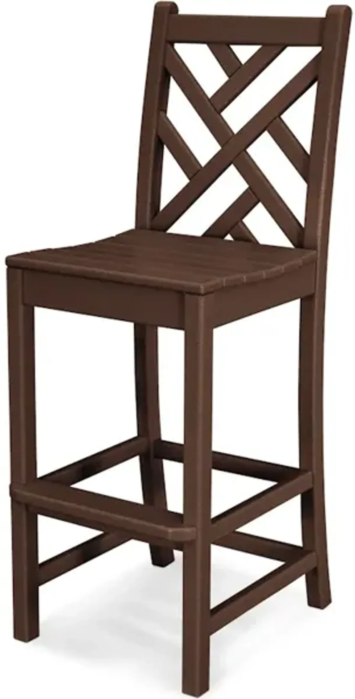 Chippendale Bar Side Chair In Mahogany