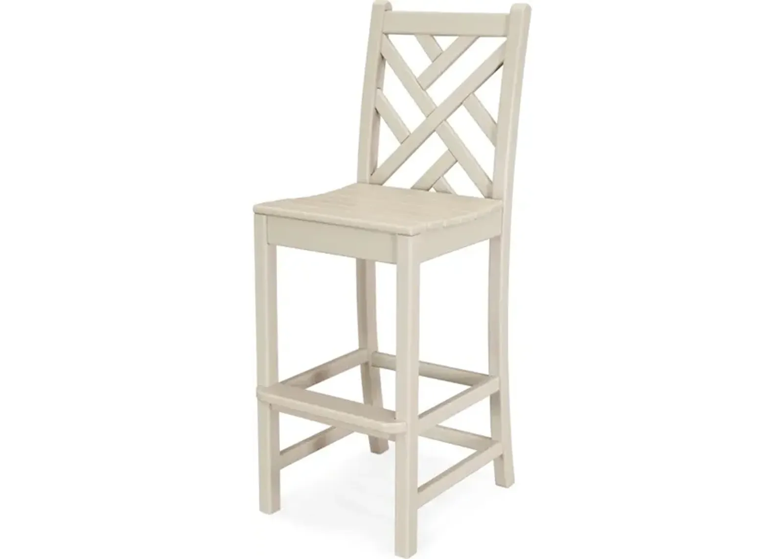 Chippendale Bar Side Chair In Sand