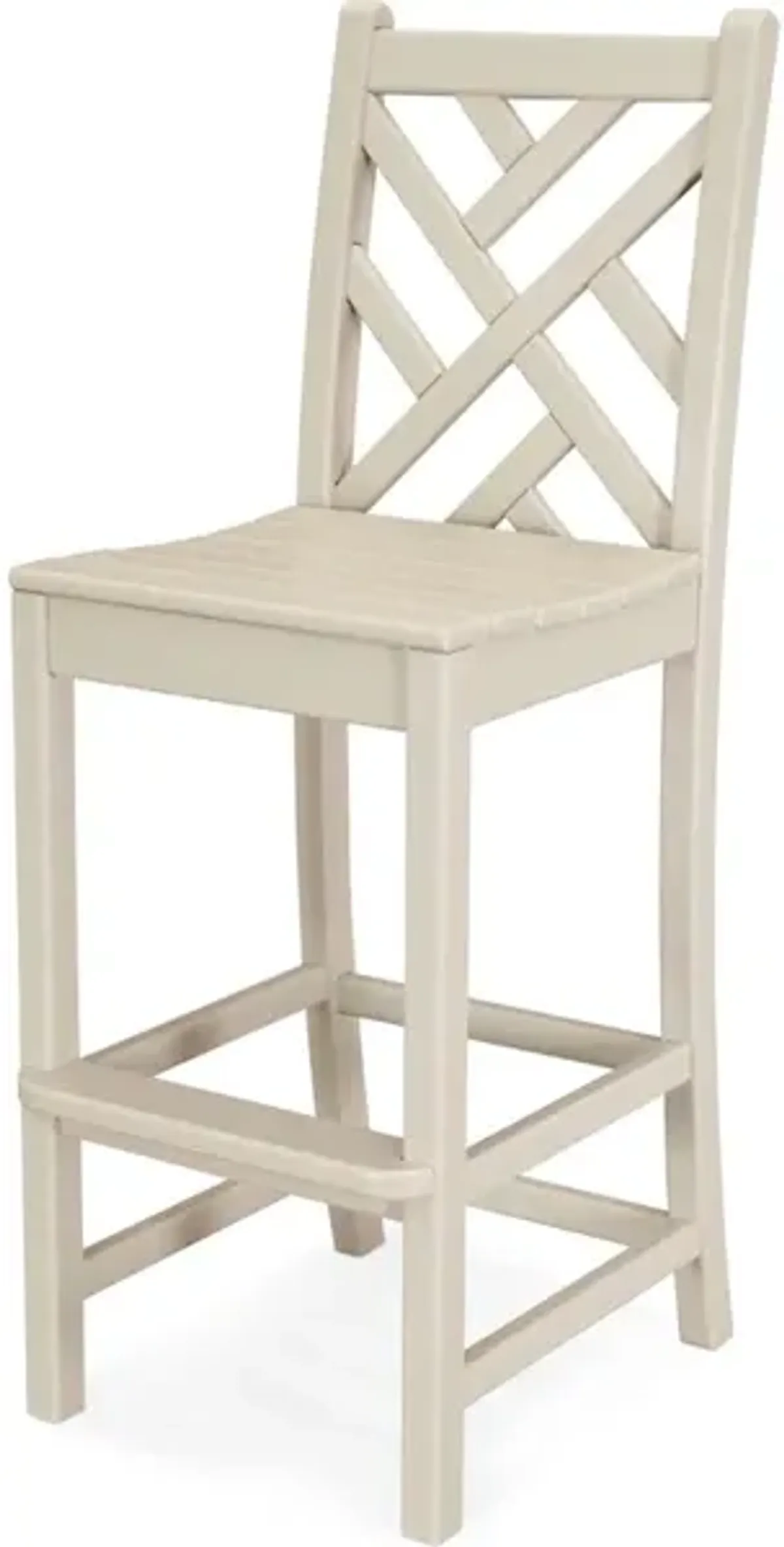 Chippendale Bar Side Chair In Sand