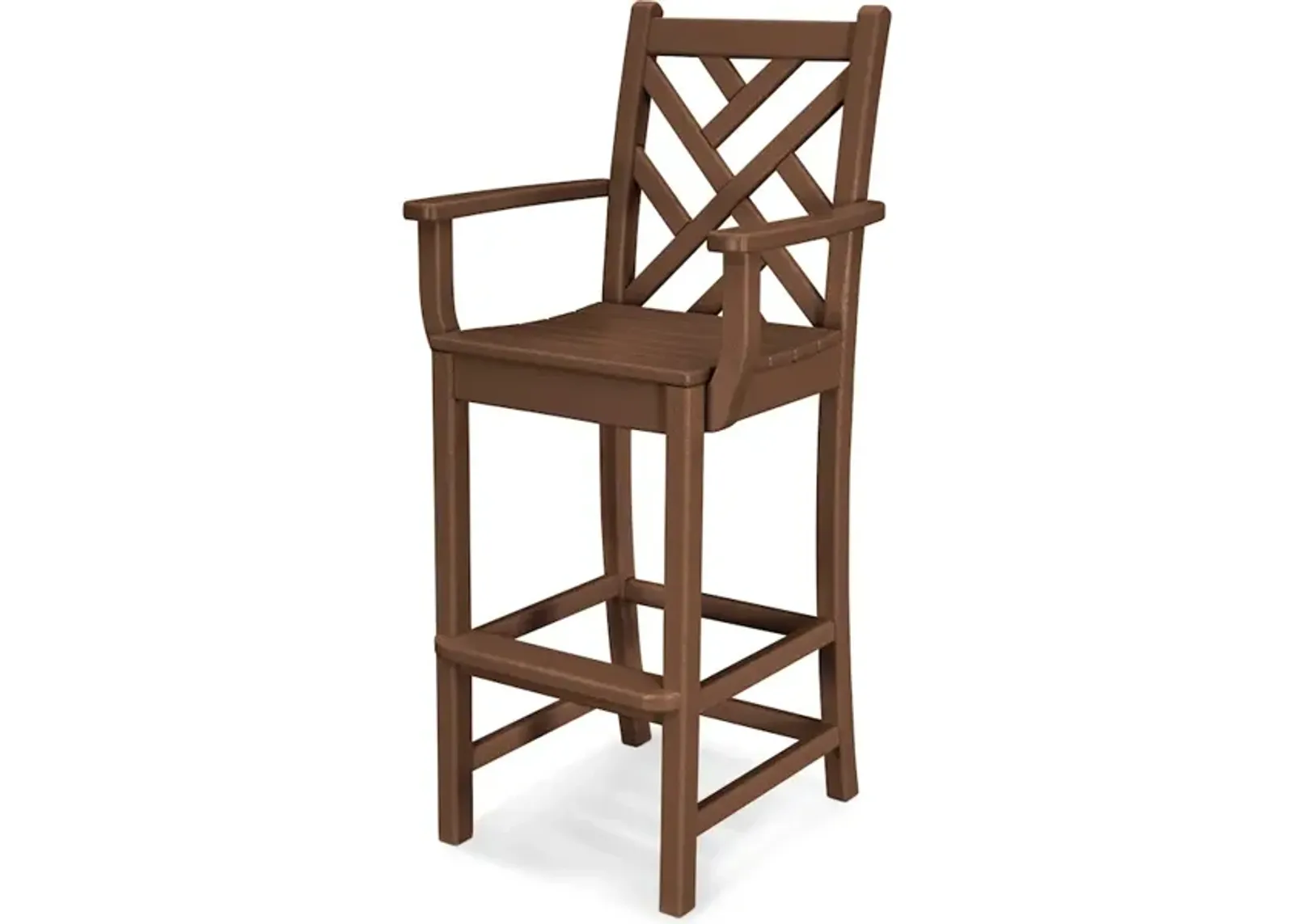 Chippendale Bar Arm Chair In Teak