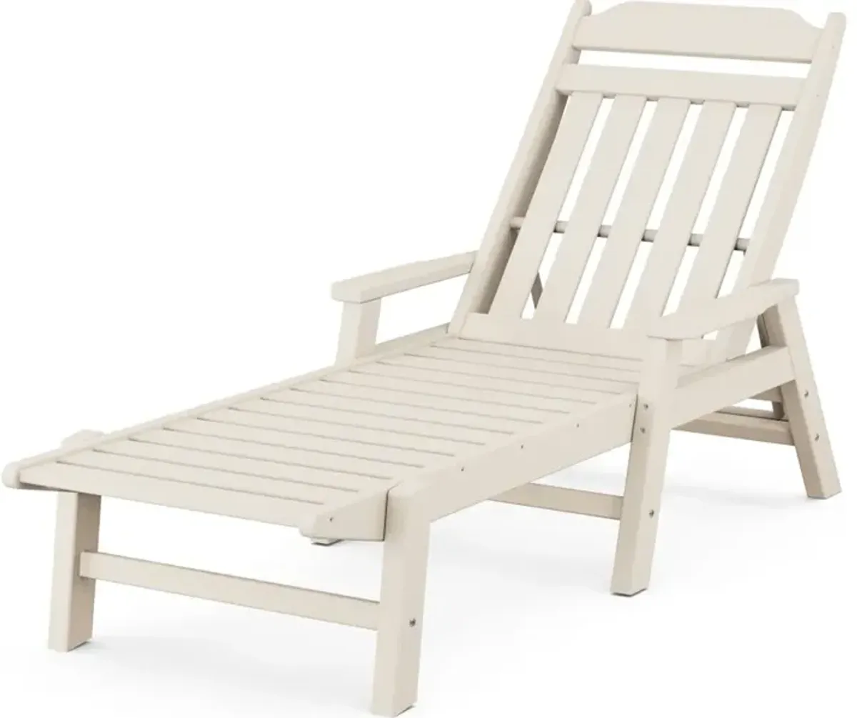 Country Living Chaise With Arms