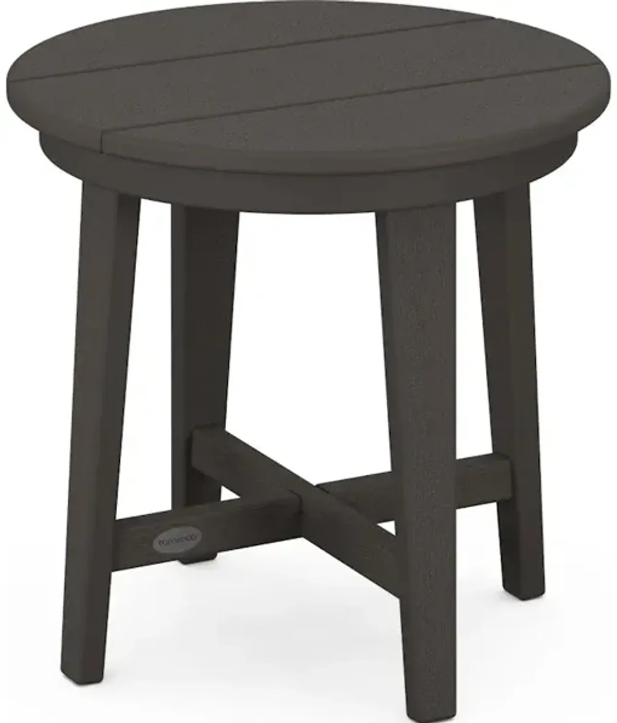 Newport 19 Round End Table In Vintage Finish