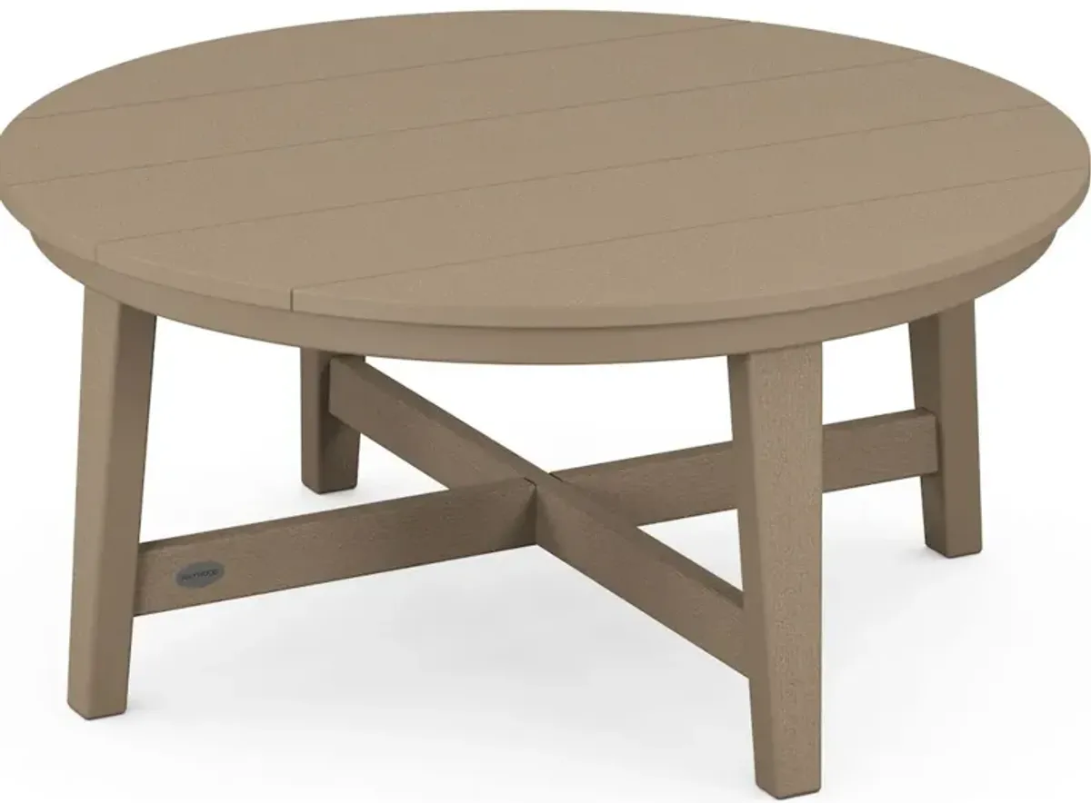 Newport 36 Round Coffee Table In Vintage Finish