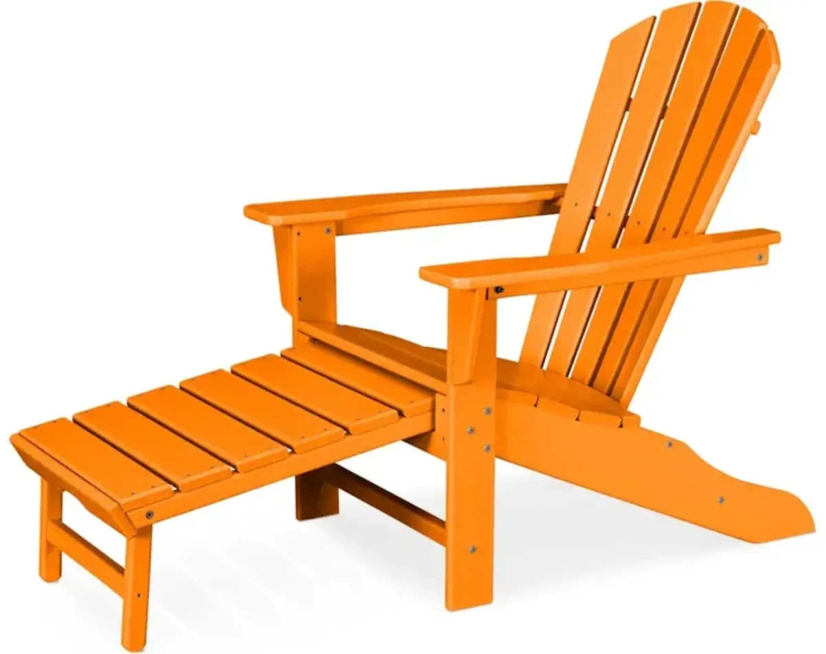 Adirondack With Hideaway Ottoman