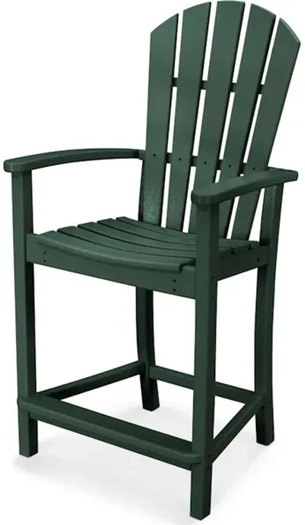 Palm Coast Counter Chair In Green