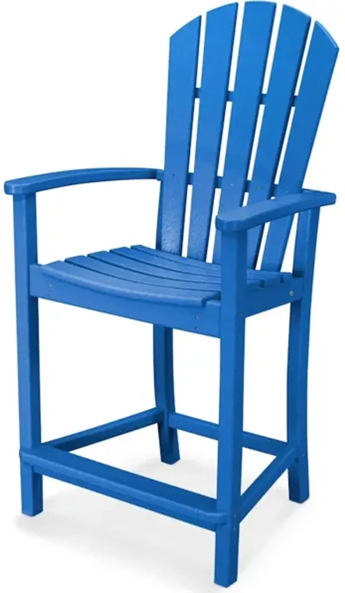 Palm Coast Counter Chair In Pacific Blue