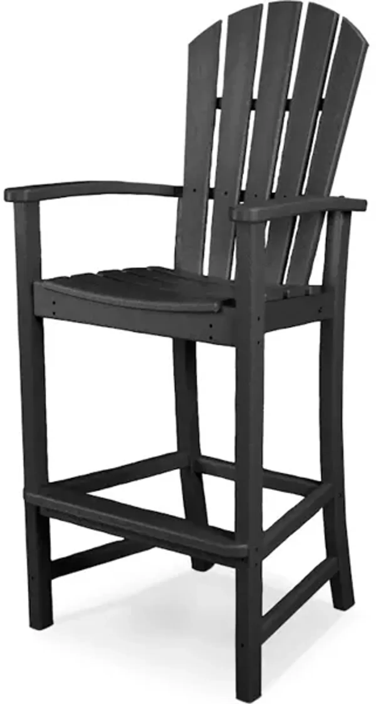 Palm Coast Bar Chair In Black