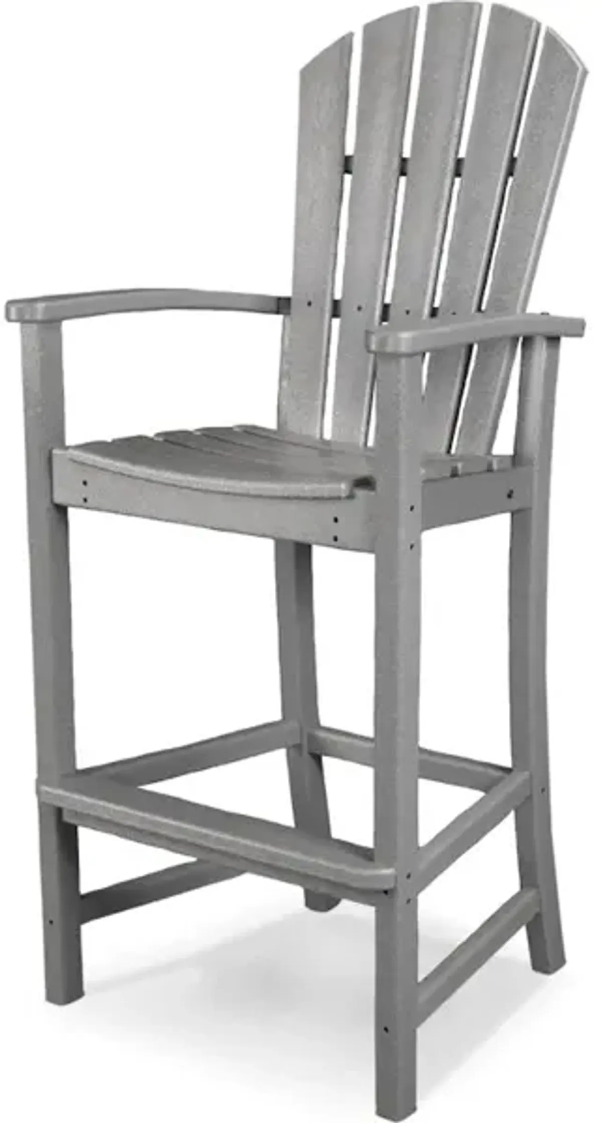 Palm Coast Bar Chair In Slate Grey