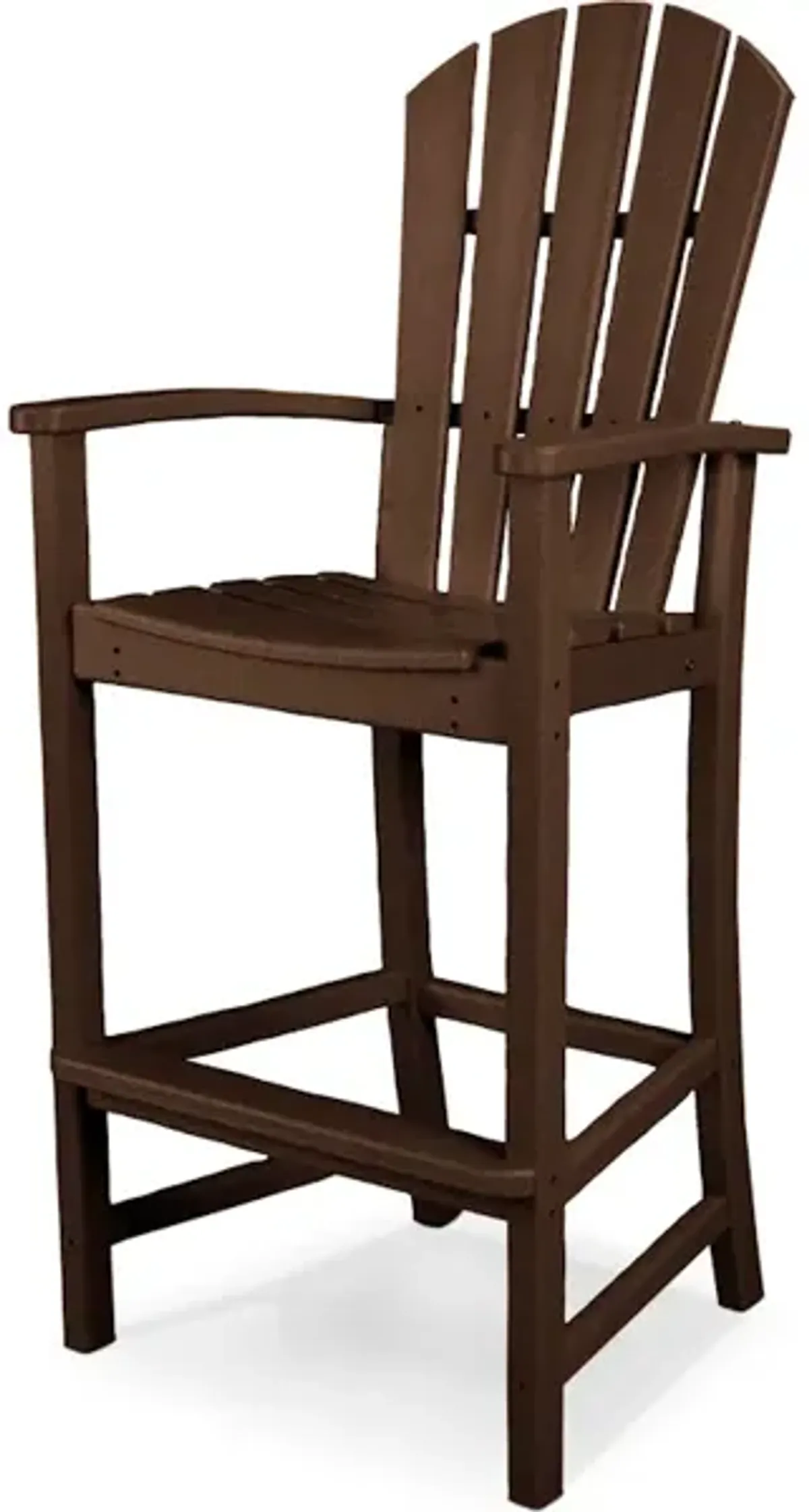 Palm Coast Bar Chair In Mahogany