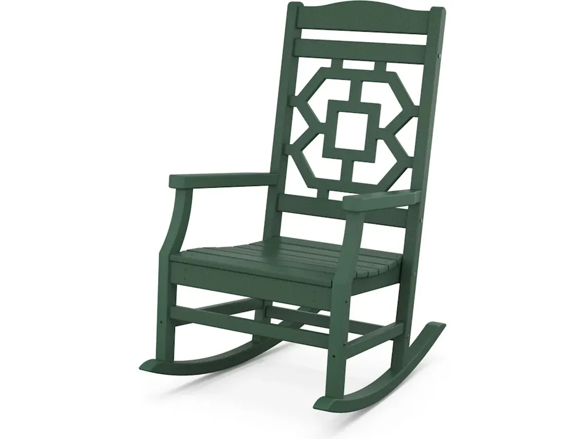 Chinoiserie Rocking Chair