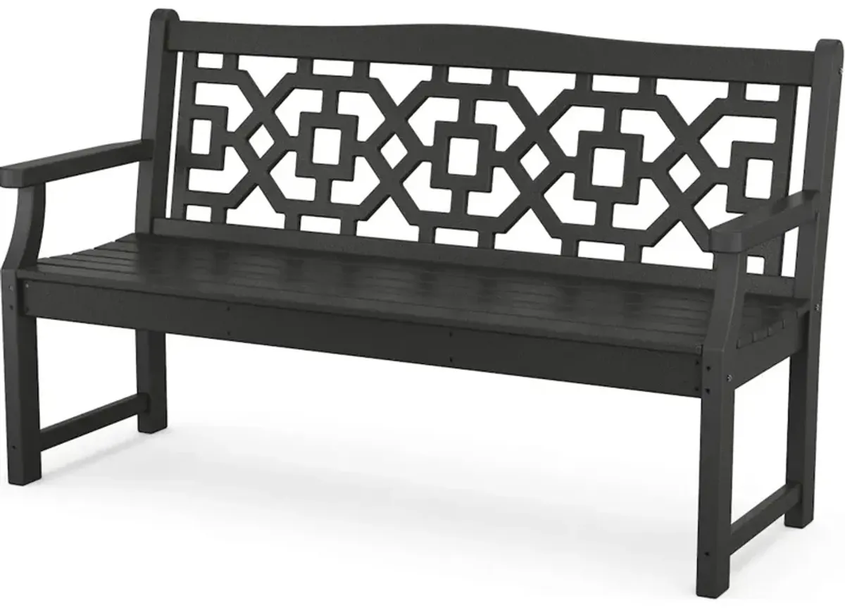 Chinoiserie 60u201d Garden Bench