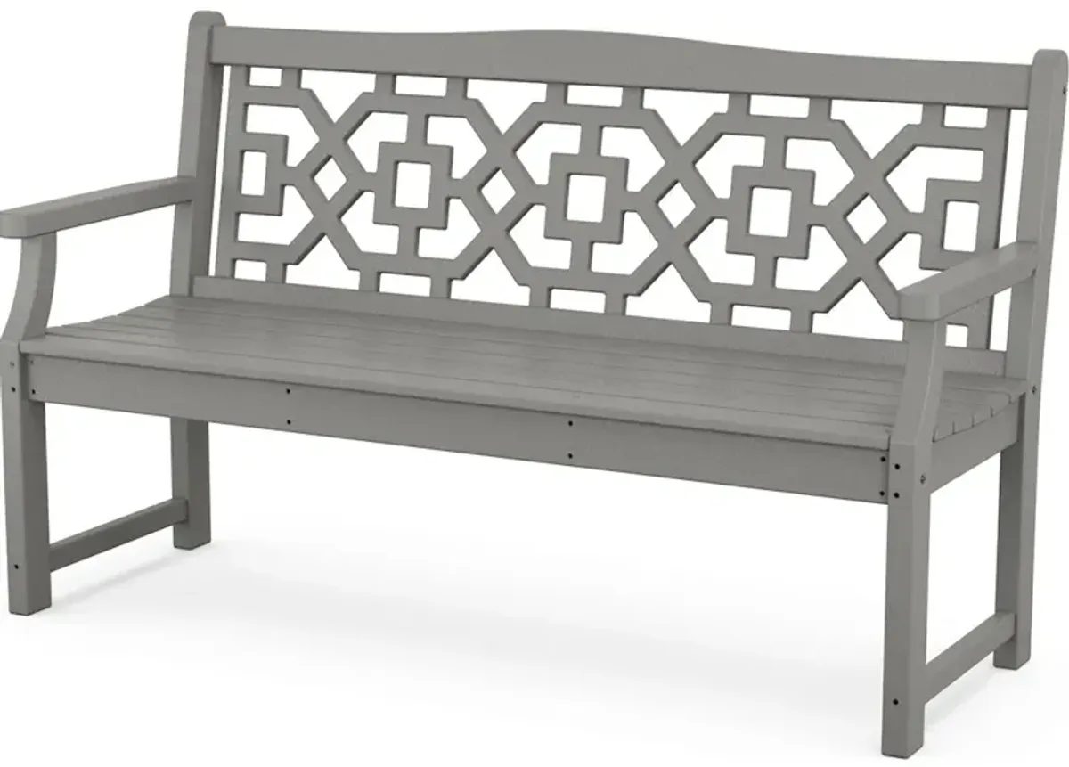 Chinoiserie 60u201d Garden Bench