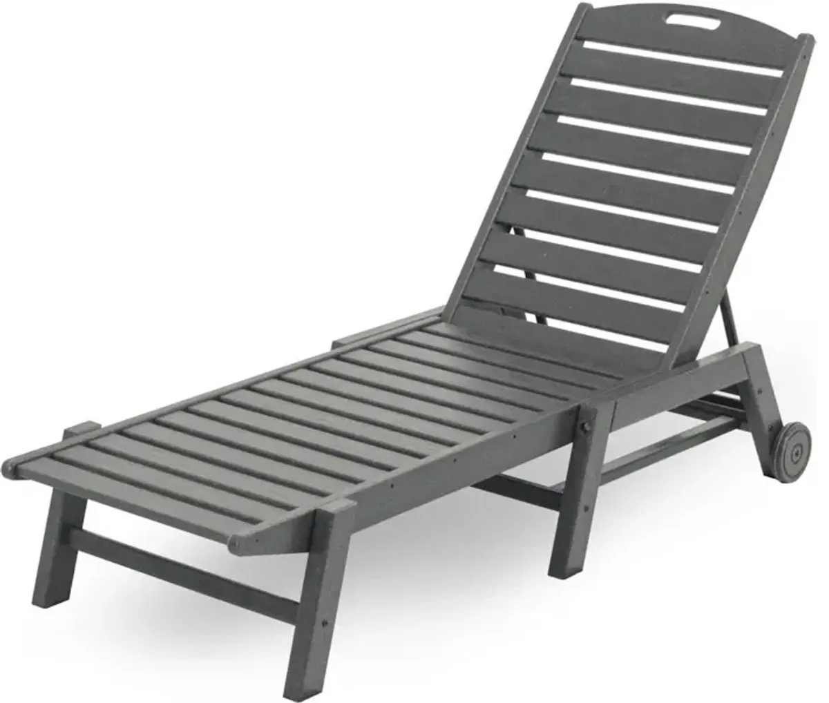 Nautical Chaise With Wheels