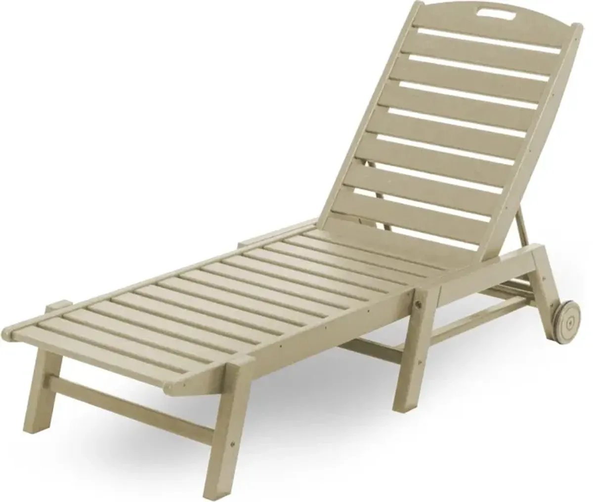 Nautical Chaise With Wheels