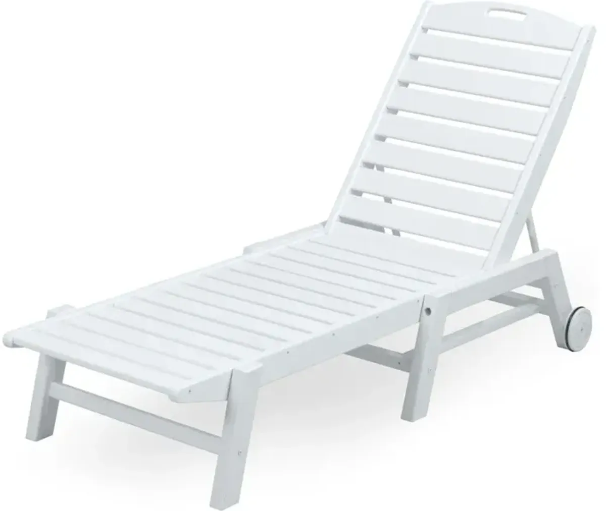 Nautical Chaise With Wheels