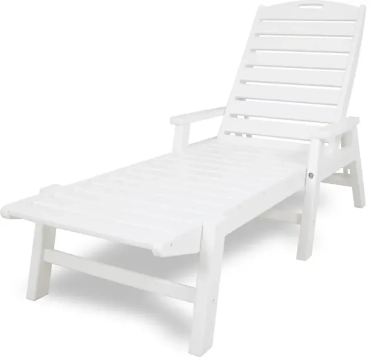 Nautical Chaise With Arms