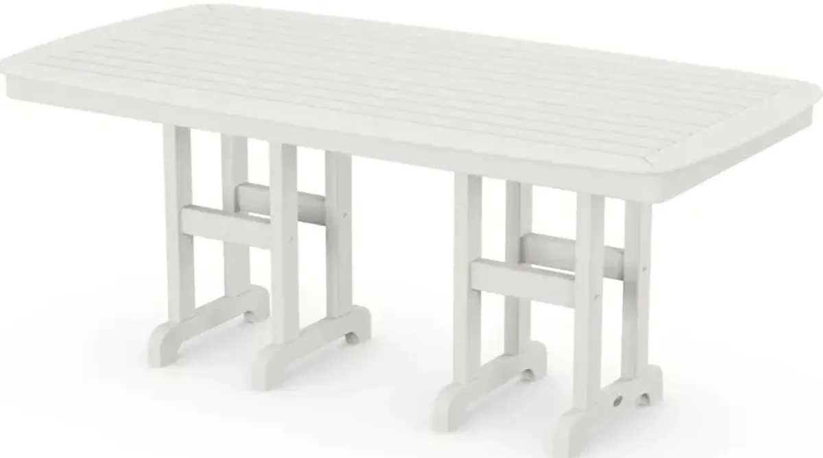 Nautical 37 X 72 Dining Table In Vintage Finish