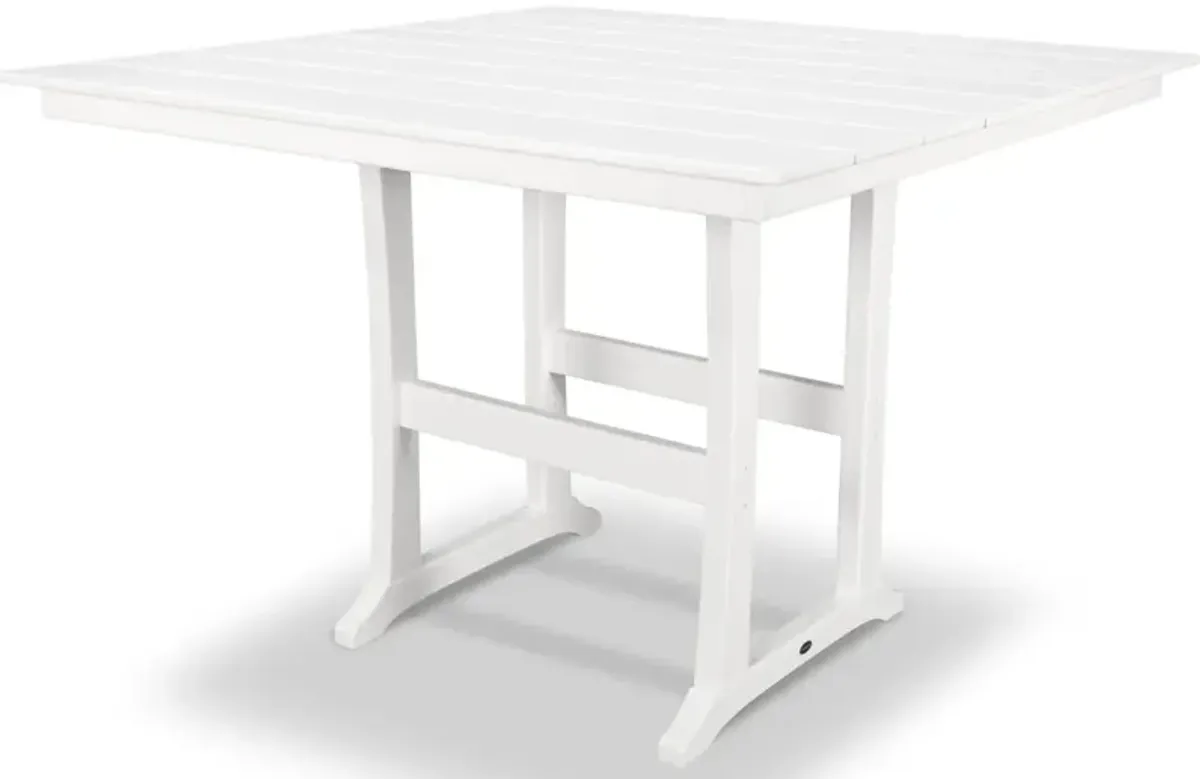 Farmhouse Trestle 59 Bar Table