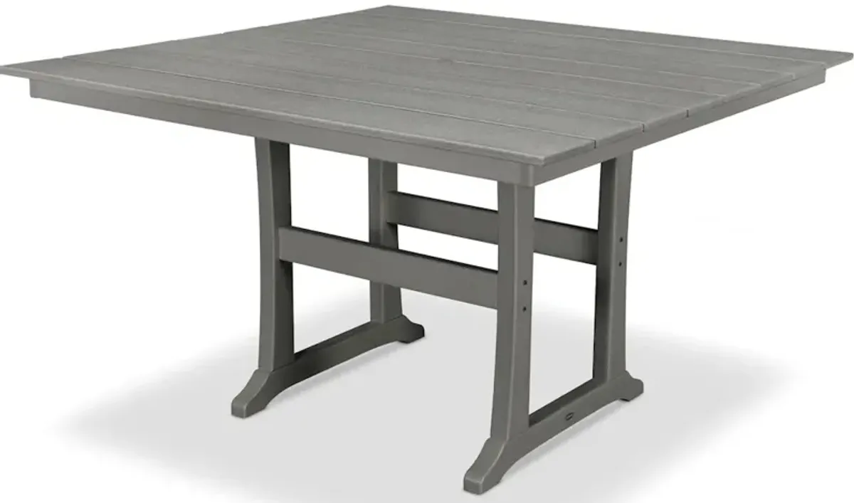 Farmhouse Trestle 59 Counter Table