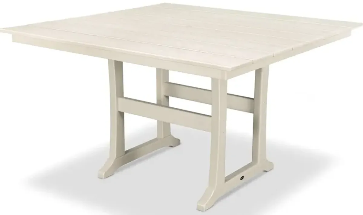 Farmhouse Trestle 59 Counter Table