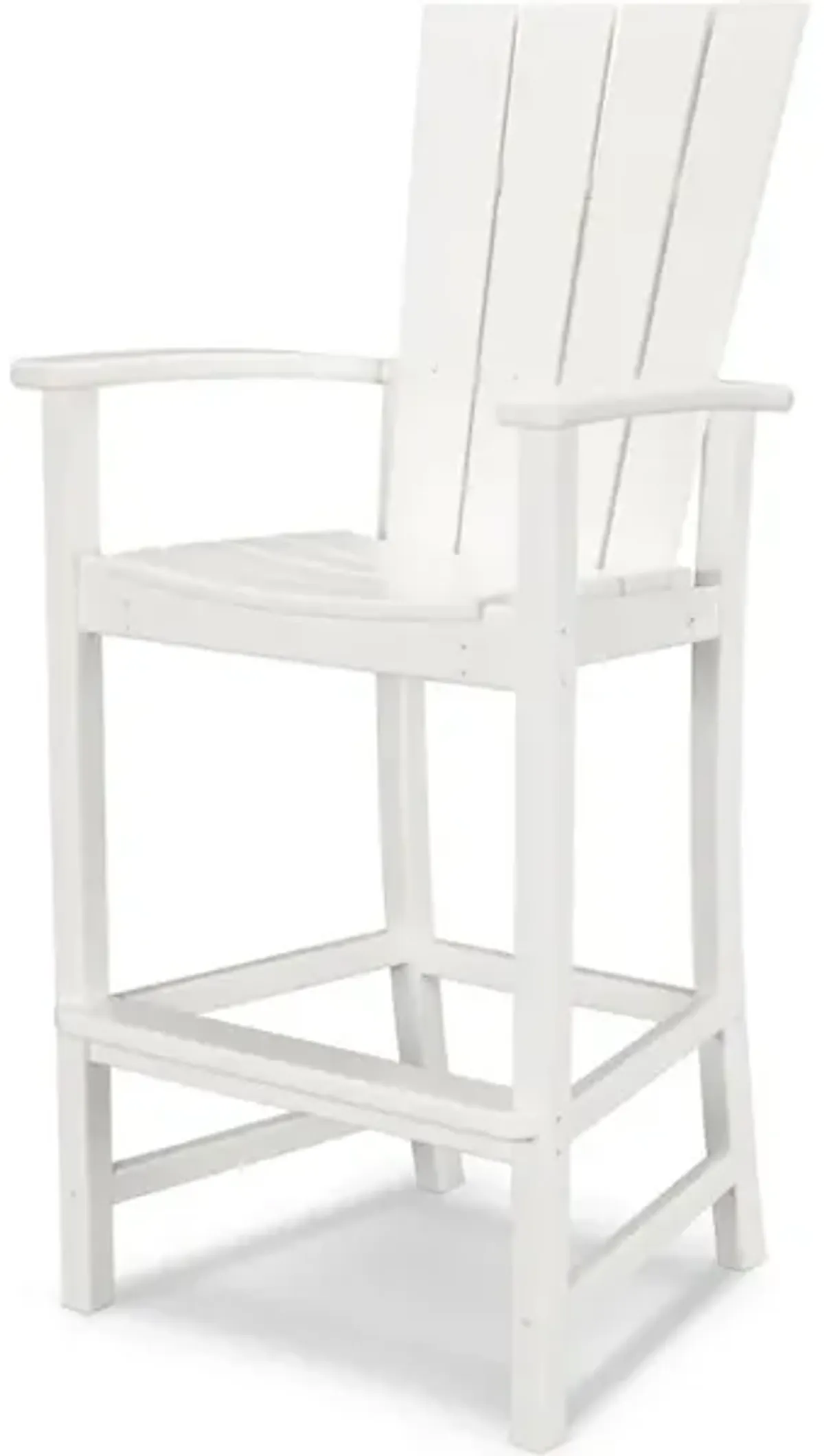 Quattro Adirondack Bar Chair In White