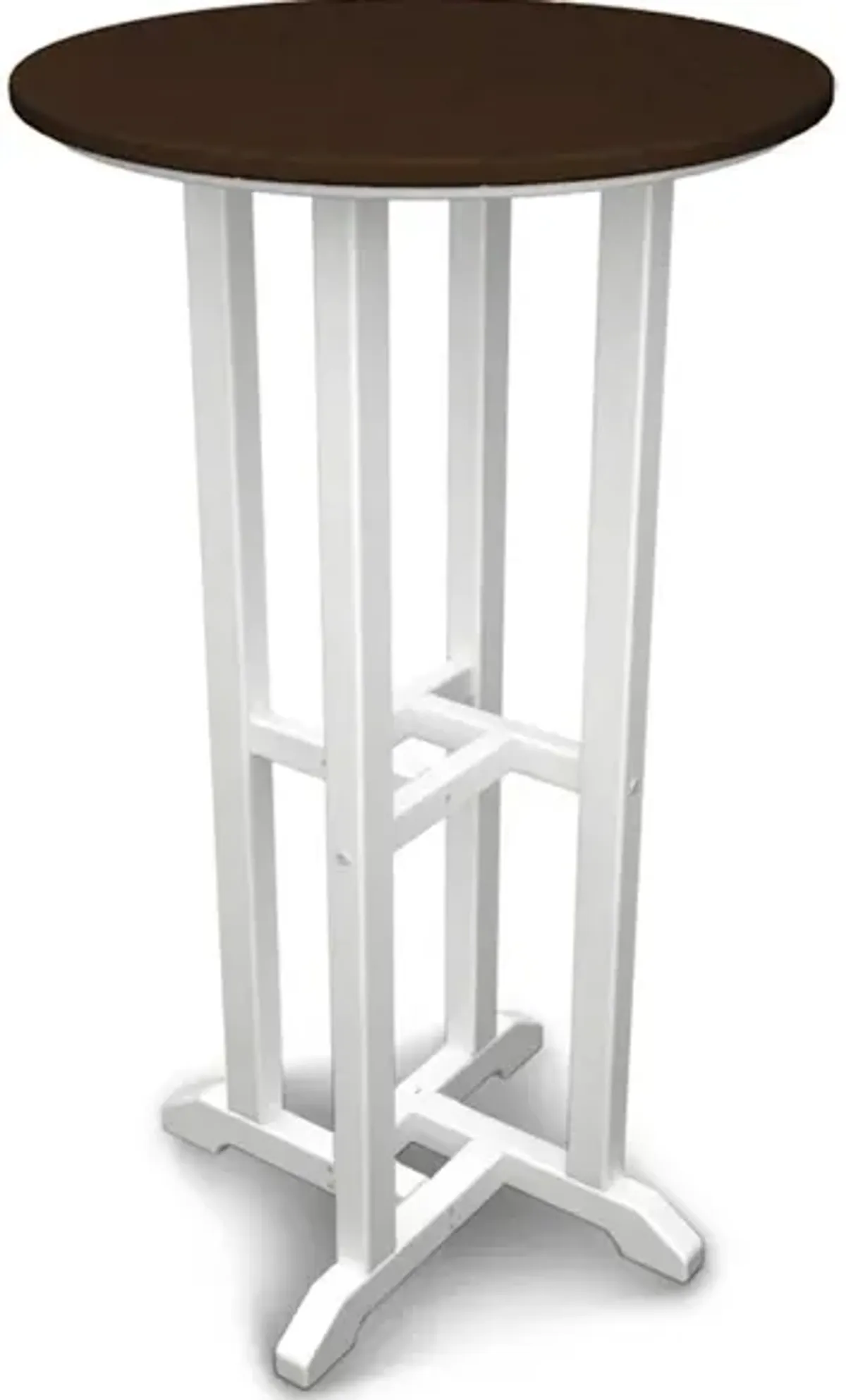 24 Round Farmhouse Bar Bistro Table