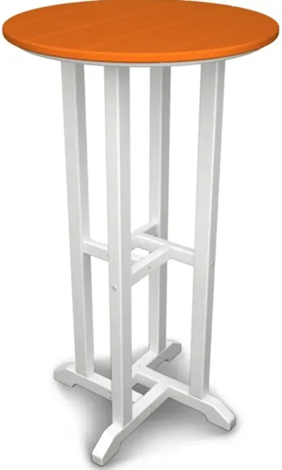 24 Round Farmhouse Bar Bistro Table