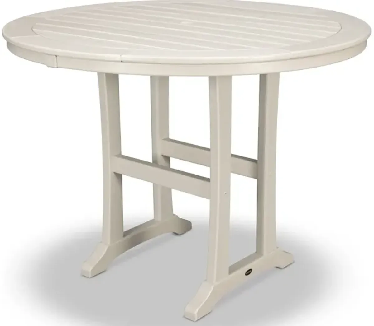 Nautical Trestle 48 Round Counter Table