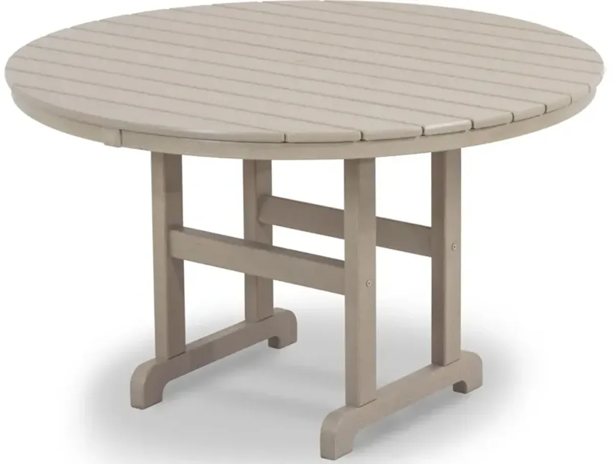 48 Round Farmhouse Dining Table