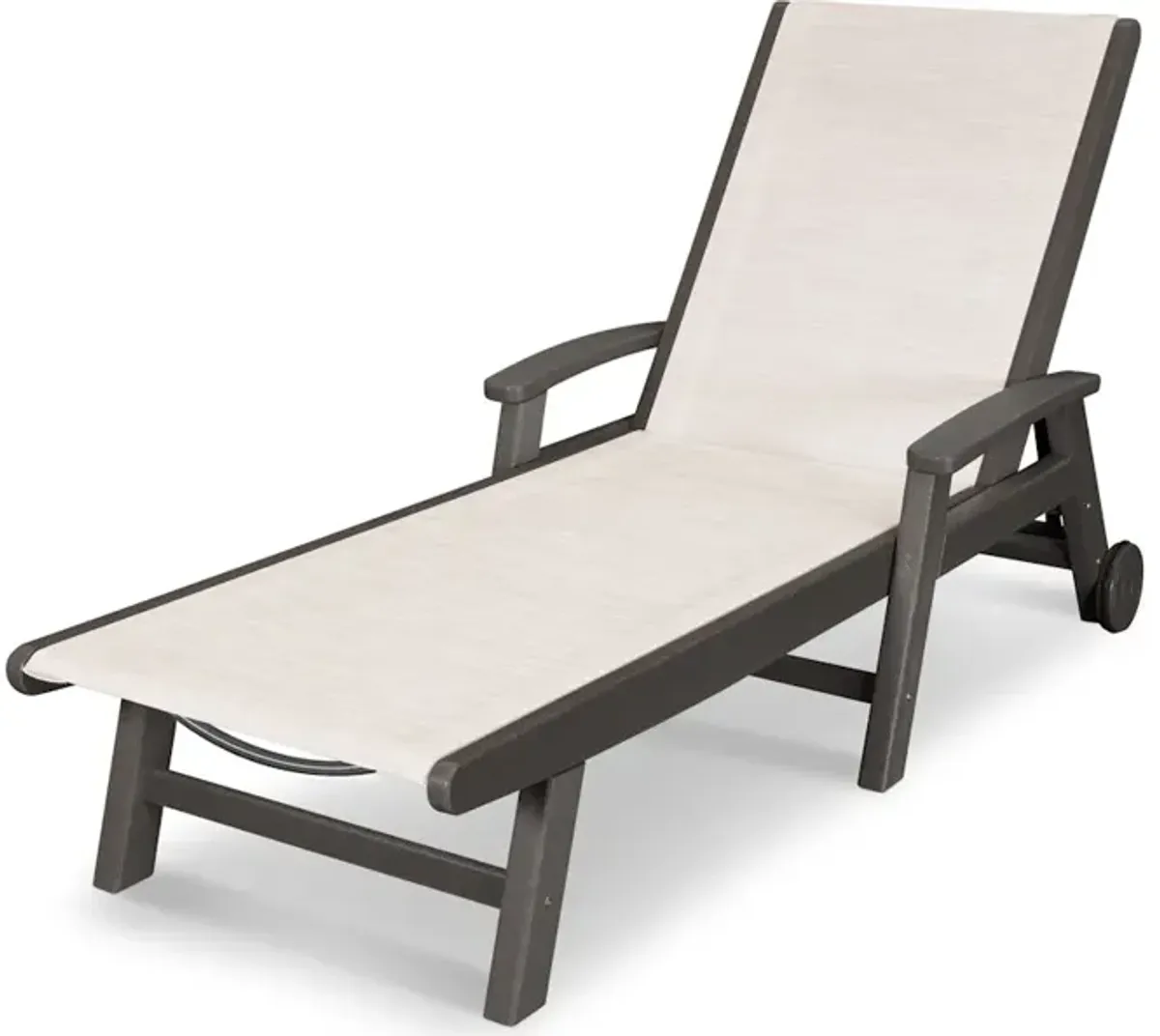 Coastal Chaise With Wheels
