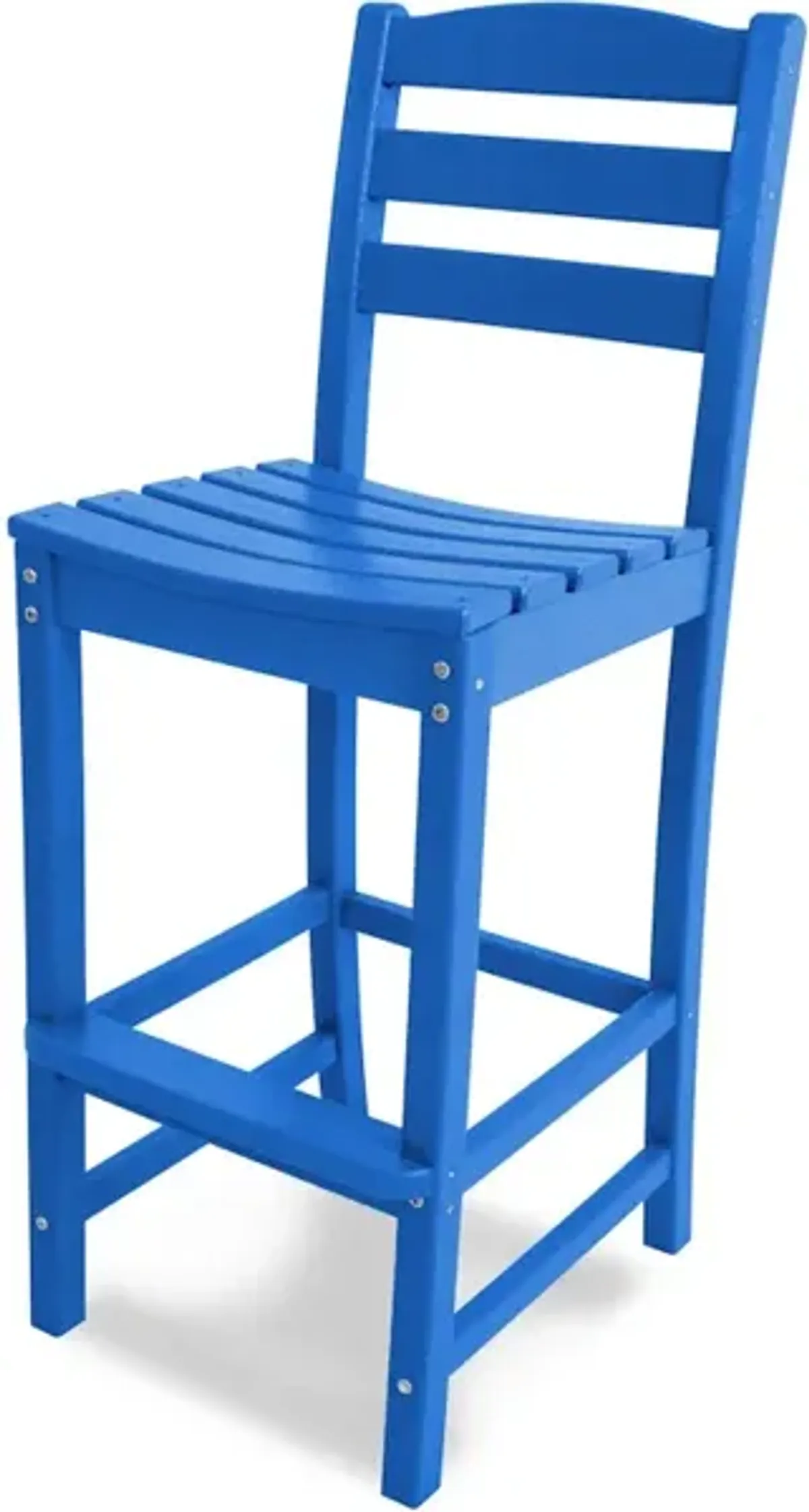 La Casa Cafe Bar Side Chair In Pacific Blue