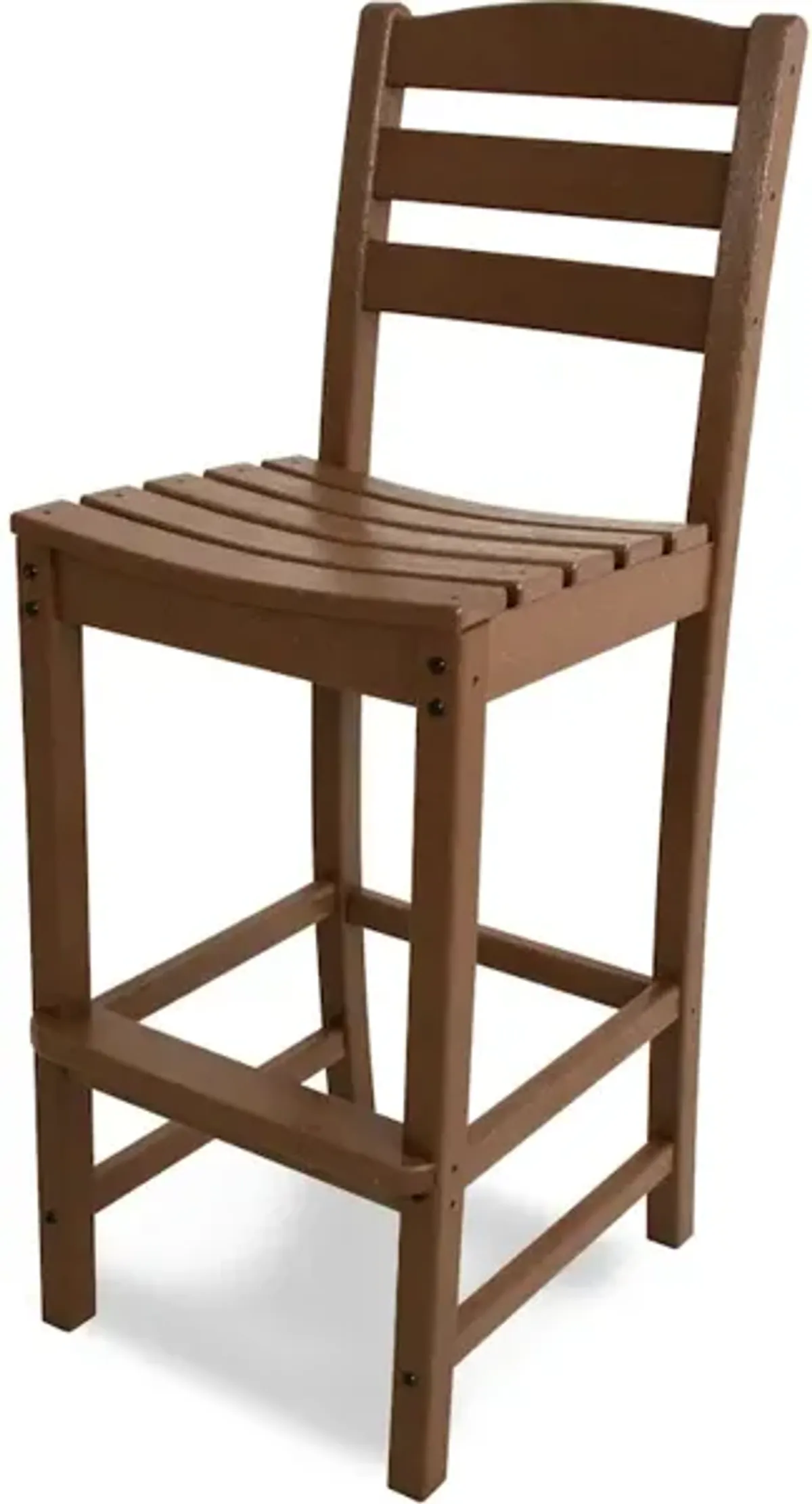 La Casa Cafe Bar Side Chair In Teak