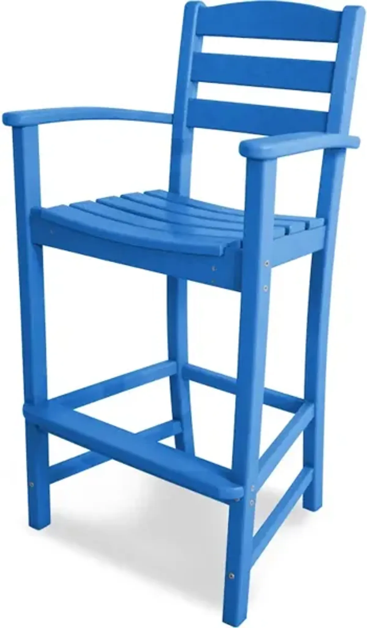 La Casa Cafe Bar Arm Chair In Pacific Blue