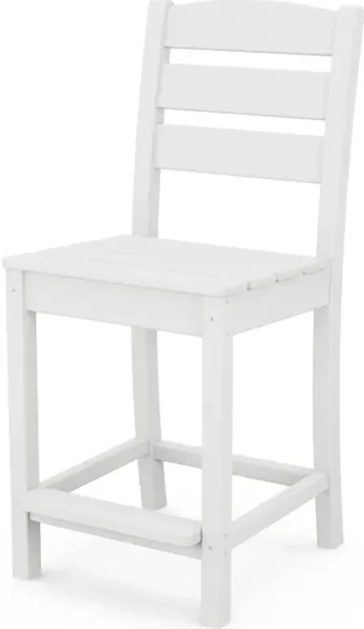 Lakeside Counter Side Chair In White