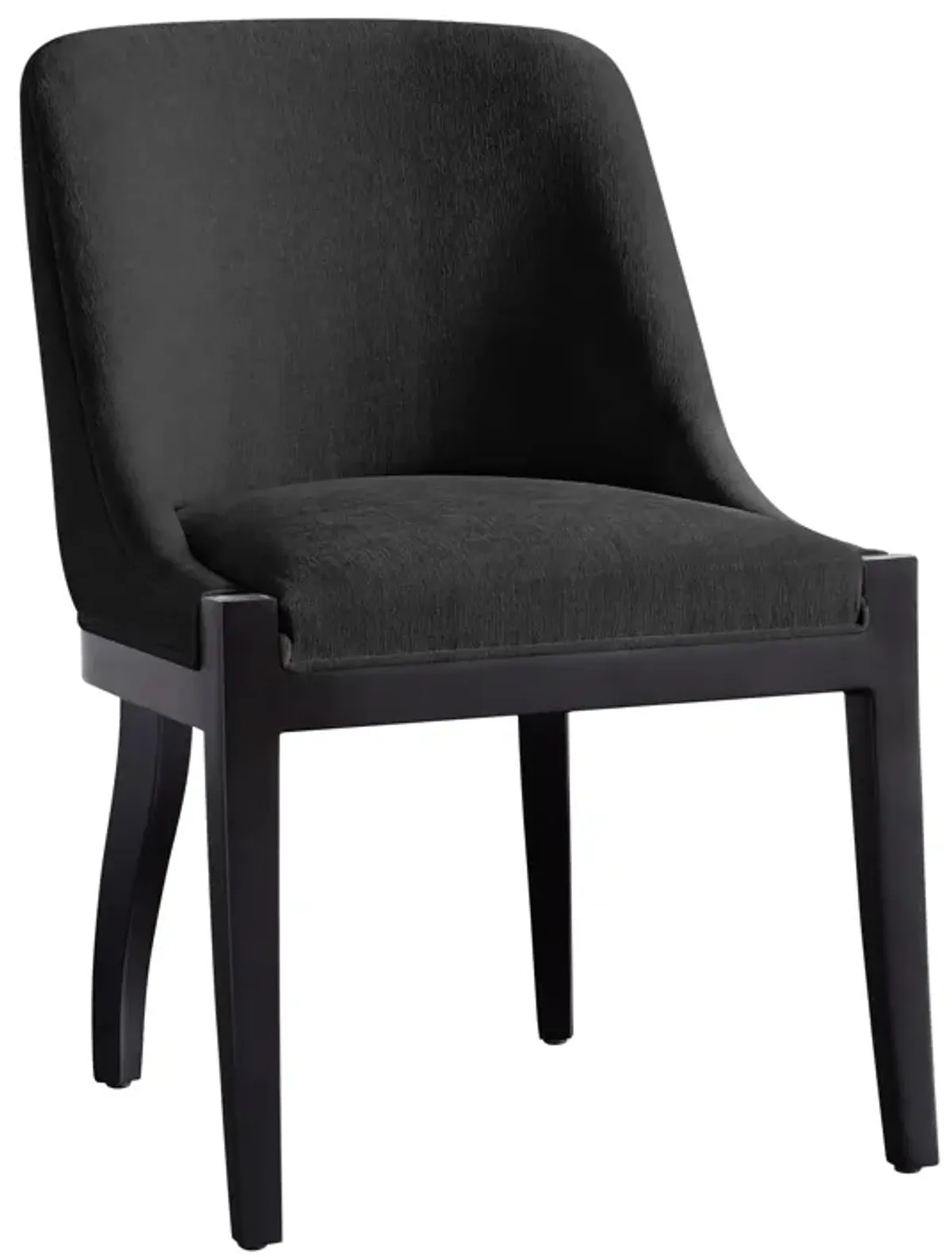 Lily Dining Chair - Matte Black