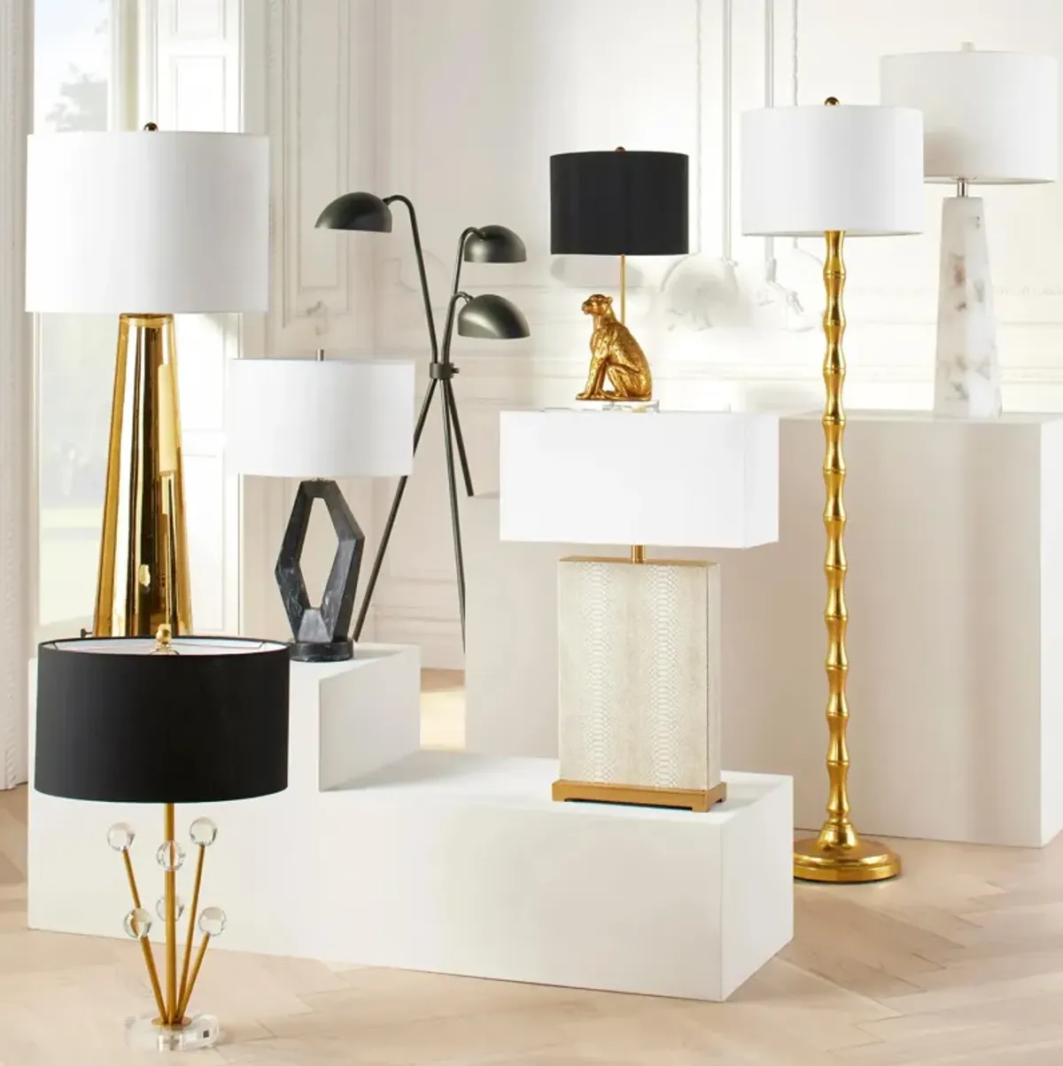 Leopard Table Lamp