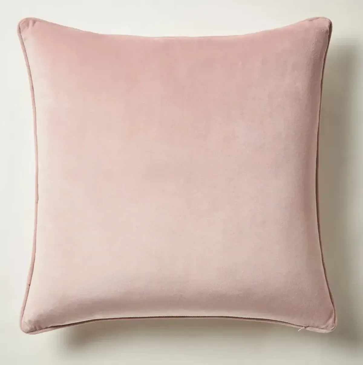 Wavy Zebra Pillow 22" - Blush