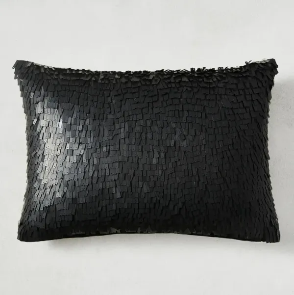 Studio Lumbar Pillow 14" x 20" - Black